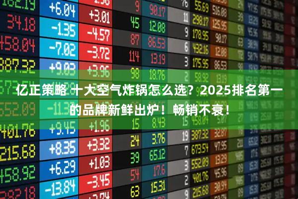 亿正策略 十大空气炸锅怎么选？2025排名第一的品牌新鲜出炉！畅销不衰！